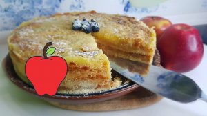 Насыпной яблочный пирог *ТРИ СТАКАНА* |