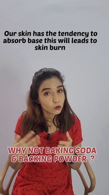 Are you using baking soda & bking powder? #youtubeshorts #skincare