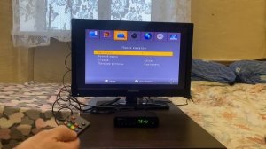 Настройка приставки Barton TH563 и телевизора Erisson 19LES66