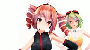 [MMD] Fukkireta - Kasane Teto (Append Miku,Append Neru,Haku,Luka,Rin,Gumi)