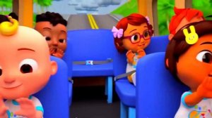 Wheels on The Bus CoComelon Sound Variations in 60 Seconds | Nursery Rhymes & Kids Song