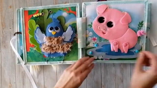 развивающая книга "Малышатам о зверятах" смотреть онлайн