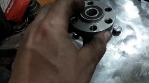 #16#Мини погрузчик своими руками, вал под маховик.