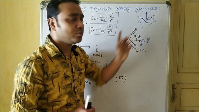 Electric Field at any point of electric dipole | electric dipole | Electric Field | Part 6 | SP Sir смотреть онлайн