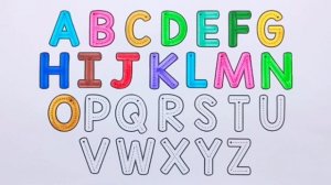 ABCDEFGHIJKLMNOPQRSTUVWXYZ | "Creative Alphabets: A to Z Drawing and Painting for Beginners" KS ART