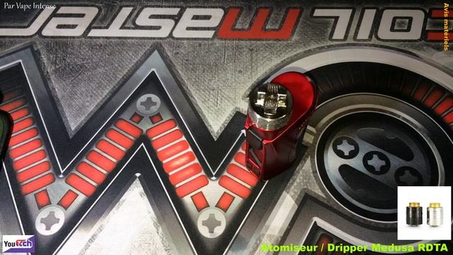 5 _ Présentation de l'Atomiseur / Dripper Medusa RDTA - Geek Vape смотреть онлайн