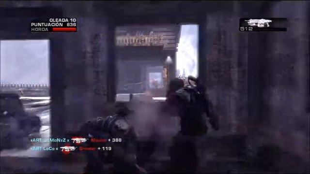 Gears of War 2 - Horda en Avalancha,LIVE (PARTE 3/7) [GUIA DE HORDAS 1-25] смотреть онлайн