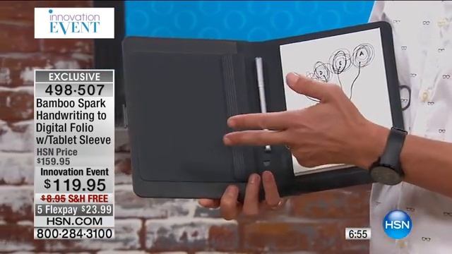 Wacom Bamboo Spark HandwritingtoDigital Folio/Stylus смотреть онлайн