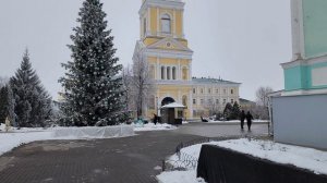 Дивеево | Свято-Троицкий Серафимо-Дивеевский монастырь зимой