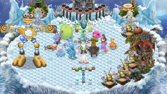 Мой остров холода полная песня MySingingMonsters Coldisland