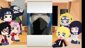 ^Реакция на Тик Ток^ ~✨команды 7 +Сарада и Боруто✨~ 1/? Часть 🌆//Gacha club//