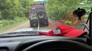 Сузуки Джимни на тросу