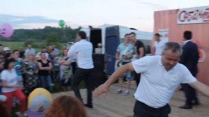 Фирдус Тямаев в Нижних Чершилах. Сабантуй 2015