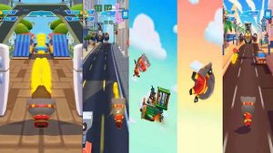 TALKING TOM HERO DASH -- HERO TOM CLASSIC RUN MIRROR MODE & RED HERO 4 SCREEN SAVING ALL CHARACTER