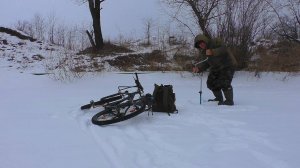 Рыбалка в феврале на речке (очередная)