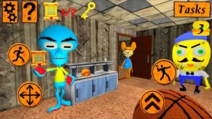 Sponge Neighbor's Hospital Gameplay Level 5 ПОДПИШИСЬ на мой канал