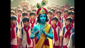 Детский хор (AI) - Кришне преданный садханщик (16.02.2025)