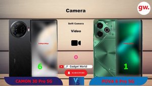 TECNO CAMON 30 Pro 5G VS TECNO POVA 6 Pro 5G | Full Compersion