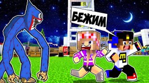 ПОБЕГ от ХАГГИ ВАГГИ Poppy Playtime в МАЙНКРАФТ ! ДЕВУШКА ВИДЕО ТРОЛЛИНГ MINECRAFT Евгенбро