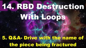 14.5. Q&A- Drive with the name of the piece being fractured