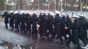 Строевая армейская песня!ЗОЛОТЫЕ ЯКОРЯ