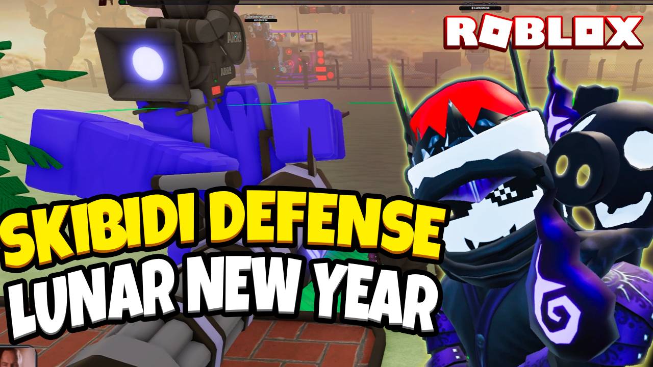 🐲 MERCENARY LARGE CAMERA ВЫШЕЛ НА ОХОТУ! Skibidi Defense: Lunar New Year ⚔️🔥