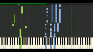 Celine Dion - Falling Into You [Piano Tutorial] Synthesia | passkeypiano