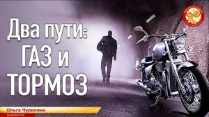 Два пути газ и тормоз