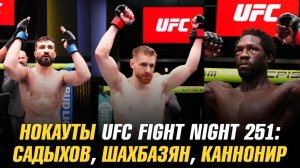 Нокауты UFC Fight Night 251 / Боец UFC завершил карьеру / Бо Никалу бросили вызов