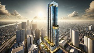320 метров! Самый высокий ЖК Камбоджи – J-Tower 3. Квартиры с панорамным видом