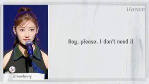 BABYMONSTER- HARAM "Pick Up Your Feelings" Lyrics