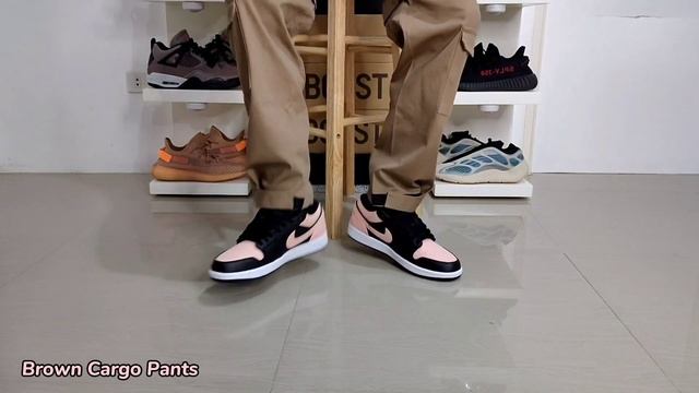 AIR JORDAN 1 LOW CRIMSON TINT | ON - FEET REVIEW