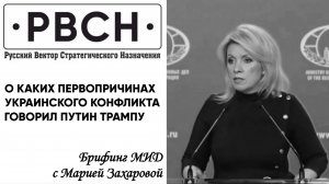 О КАКИХ ПЕРВОПРИЧИНАХ УКРАИНСКОГО КОНФЛИКТА ГОВОРИЛ ПУТИН ТРАМПУ