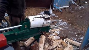 Дровокол гидравлический