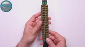 How to Make a Paracord Bracelet Bush Viper Paracord Knot Tutorial DIY(360P)