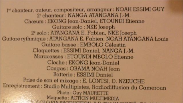 Noah Essimi Guy - sentimental maman Clementine (Bikok Ankono - Ebobolo Fia 1986) смотреть онлайн