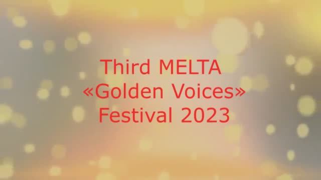 MELTA 3rd “GOLDEN VOICES” FESTIVAL 2023