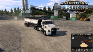 American Truck Simulator | Перевозим известняк | Logitech G29