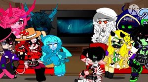 Mob Kaijus reagindo ao Godzilla rei dos monstros(@PapyrusDaBatata)(Minecraft x Monsterverse)