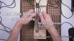 The Mad Max Paracord 4 Strand Setup by Victor Torres Short Tutorial_270p_360p