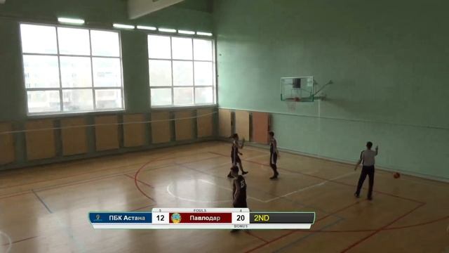 Осенний ЧРК U-15 (юноши) : ПБК "Астана" - Павлодар