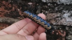 HOW TO MAKE SOLOMON COBRA VARIATION PARACORD BRACELET, PARACORD TUTORIAL, DIY.