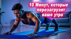 10 Минут, которые перезагрузят ваше утро: Персональная утренняя зарядка для энергии и здоровья! 🌞