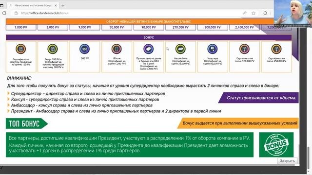 МАРКЕТИНГ ПЛАН КОМПАНИИ #DANDELION
