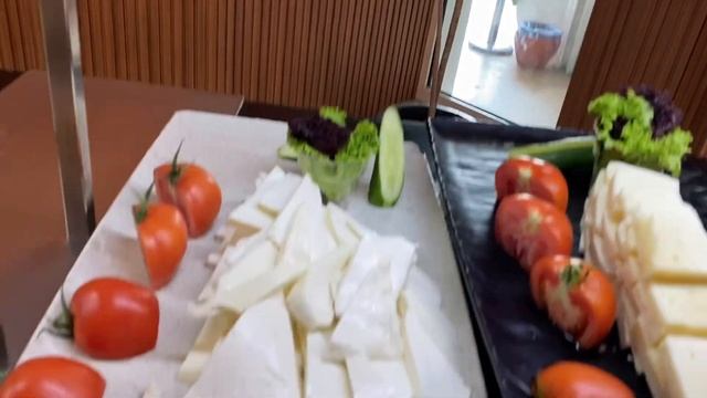 Good morning wonderful breakfast at the Bodrum hotel restaurant at the Bodrum Holiday Resort & Spa