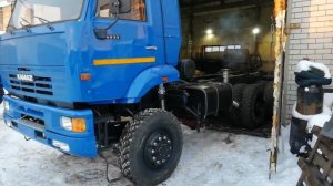 Камаз 6522 по чесноку - первый выезд