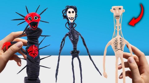 Лепим ДОКТОР НОУВЕР 💀 ( Doctor Nowhere) из Пластилина! Вареный 👁 Саранча и Вина