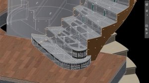 Металлокаркас спиральной бетонной лестницы, видео - 2