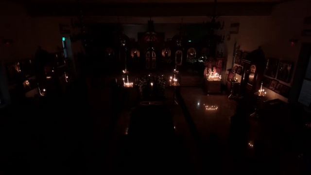 Страстная Неделя Великого поста. Утреня с Чином Погребения св.Плащаницы "Великая Пятница" смотреть онлайн