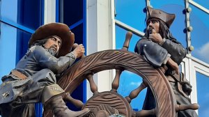 КРЫМ  ЕВПАТОРИЯ  Аллея к морю